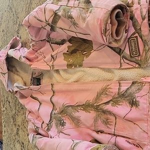 Pink camo Realtree girls medium (10-12) jacket/coat